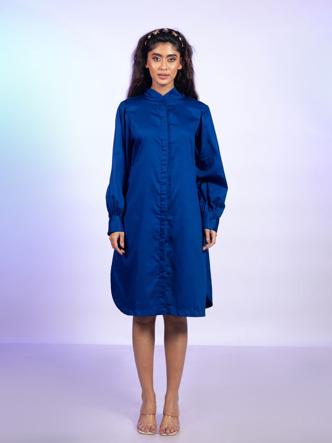SANGRIA SOUL Women Slits Shirt Dress