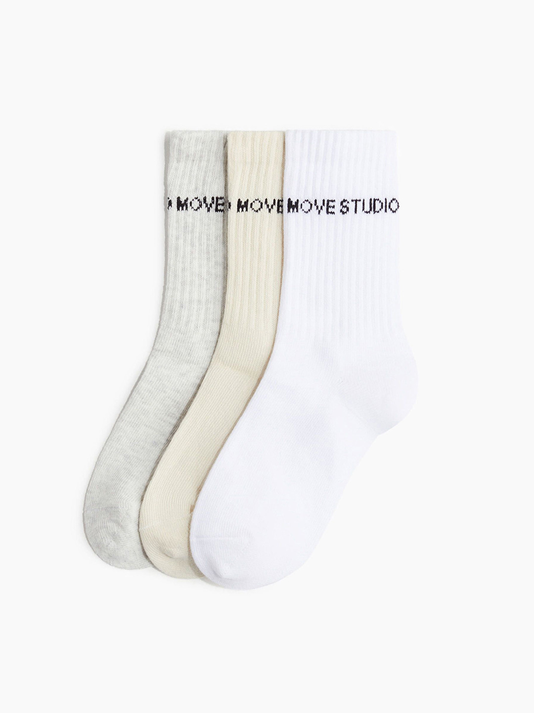 H&M Women 3-Pack Sports Socks With DryMove