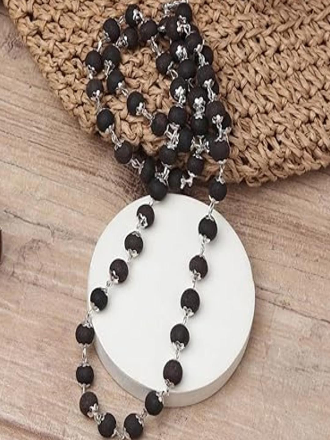 MK gallery Unisex Brass Silver-Plated Chain