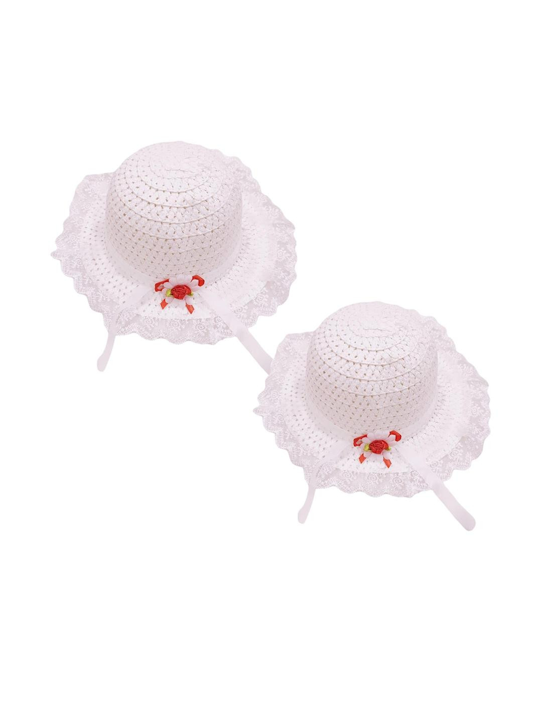 Trubliz Kids-Girls Cream Hat