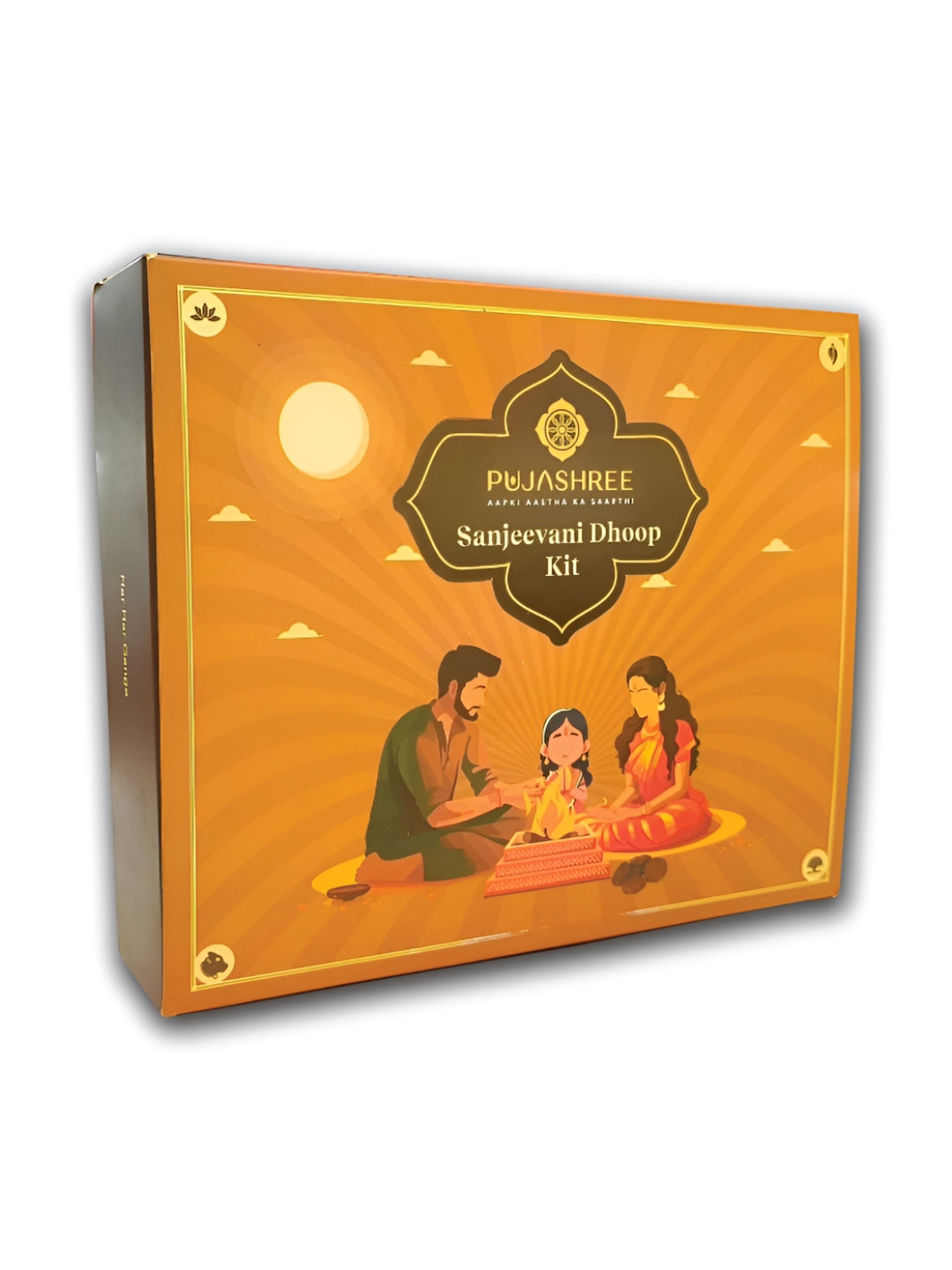 Pujashree Products Global Pvt Ltd. Brown Sanjeevani Dhoop Kit