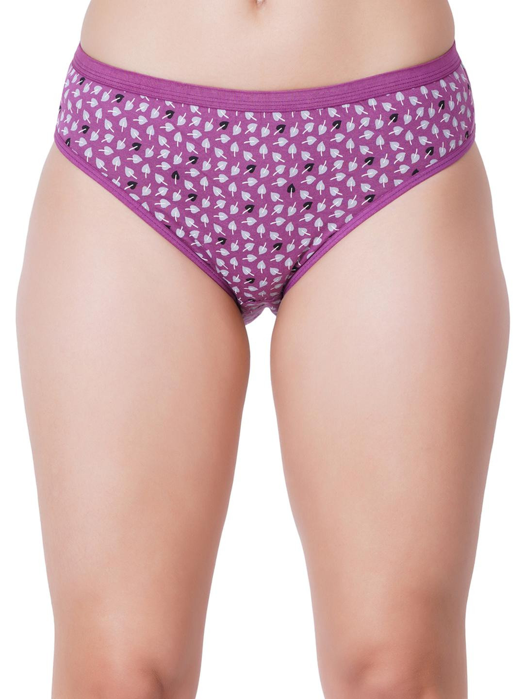 STYLE ACCORD Women Pink Printed Mid-rise Hipster Briefs