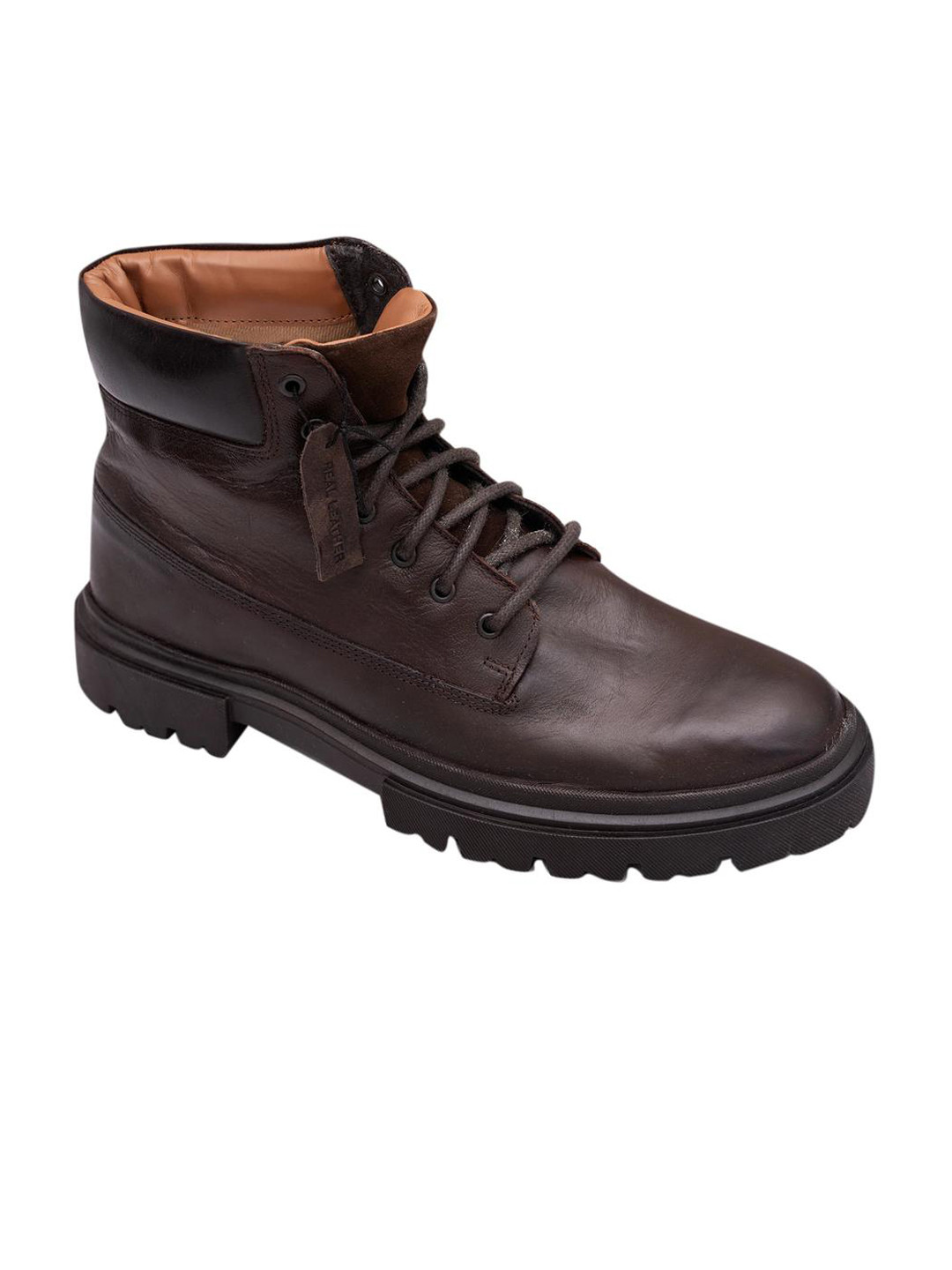 FEET FIRST Men Leather Driving Shoes