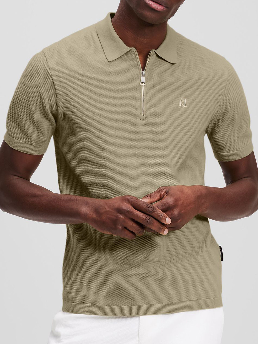 Karl Lagerfeld Short Sleeves Casual Shirt