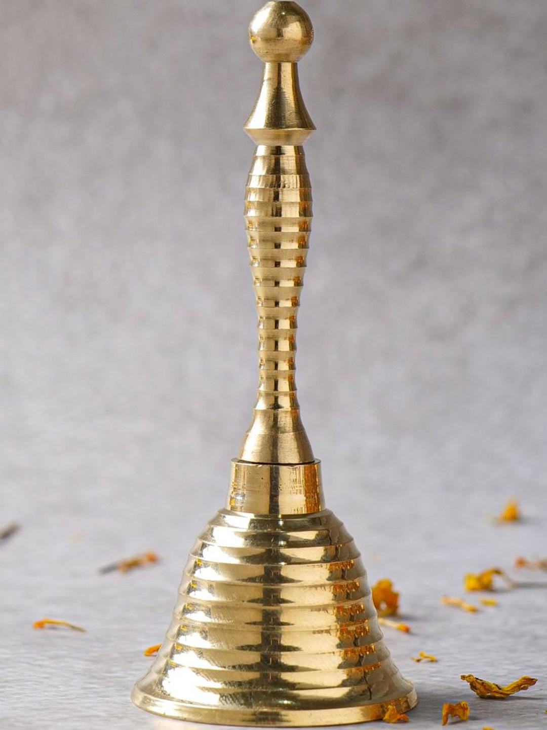 Myntra Elegant Homes Gold-Plated Brass Pooja Essentials