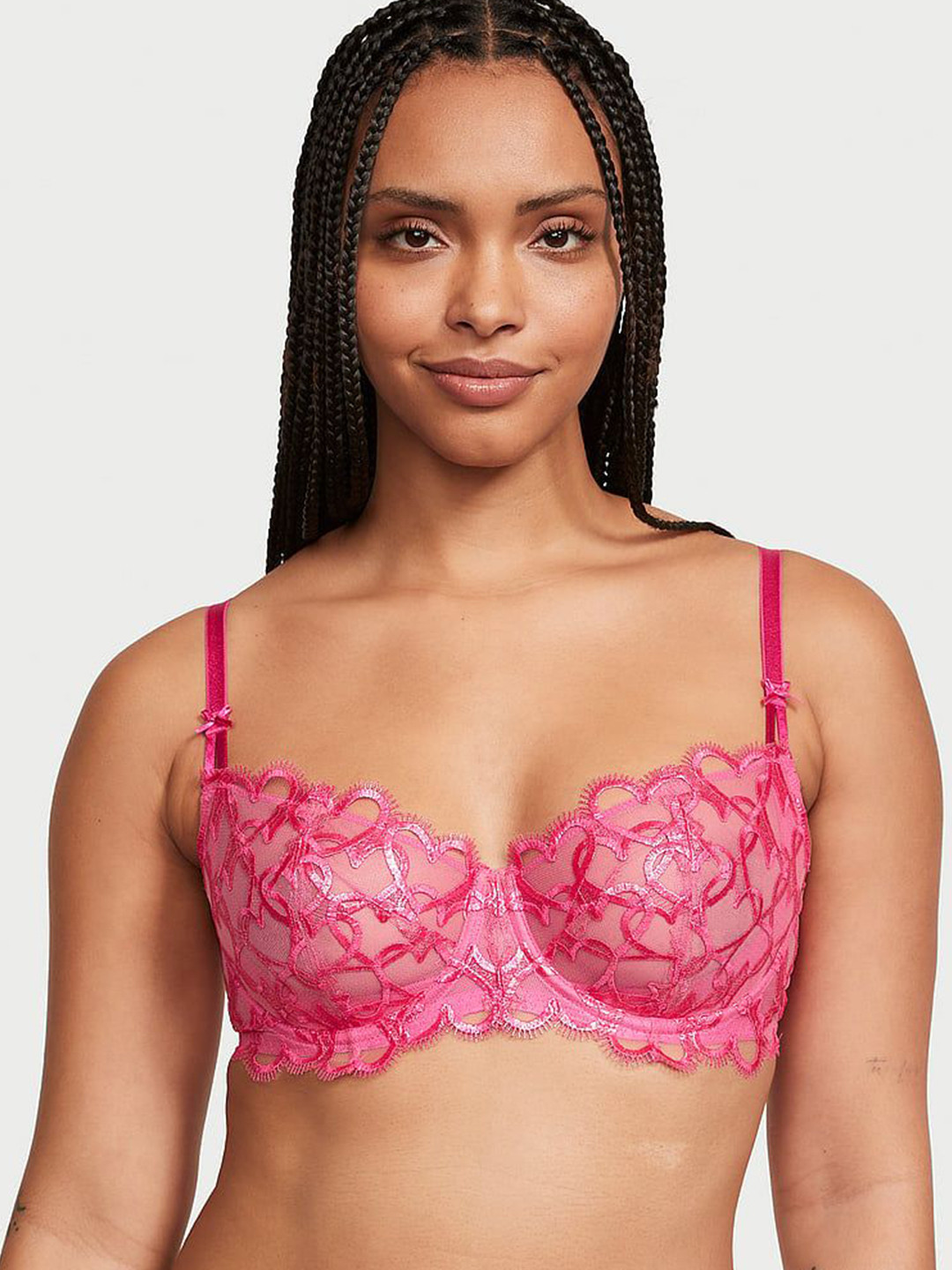 Victoria's Secret Women Non Padded Medium Coverage Underwired Embellished Bra