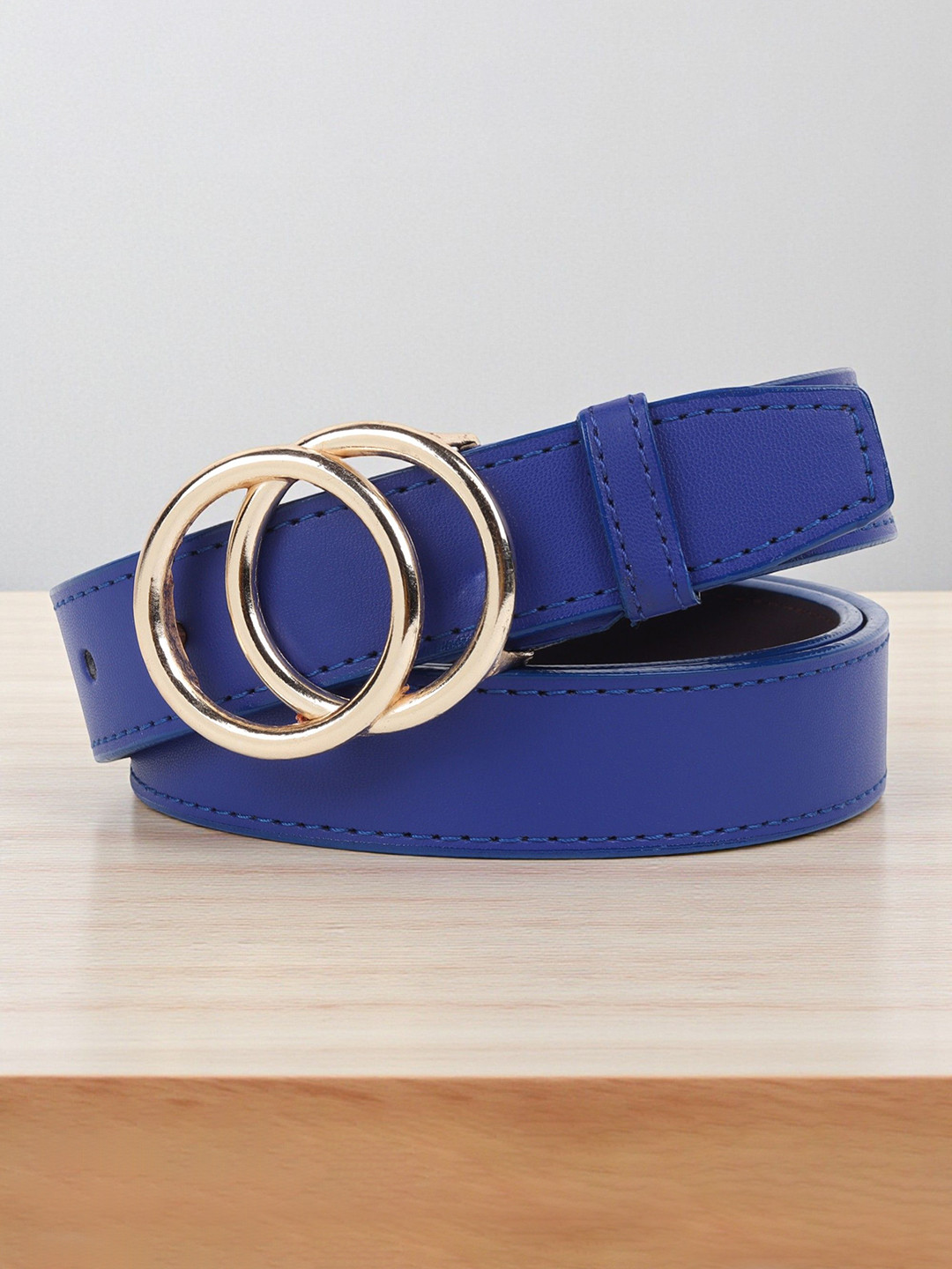 Mast & Harbour Women Push Pin Closure Belt