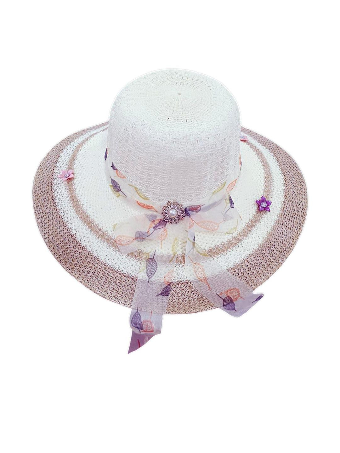 Trubliz Kids-Girls Cream Hat
