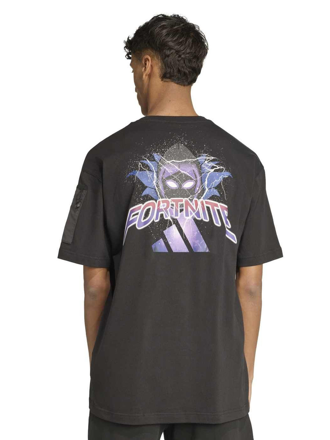 ADIDAS x Fortnite Men Graphic Printed Pure Cotton T-Shirt
