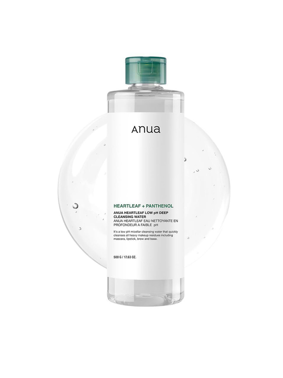 Anua Heartleaf Low pH Deep Cleansing Water -  500 g