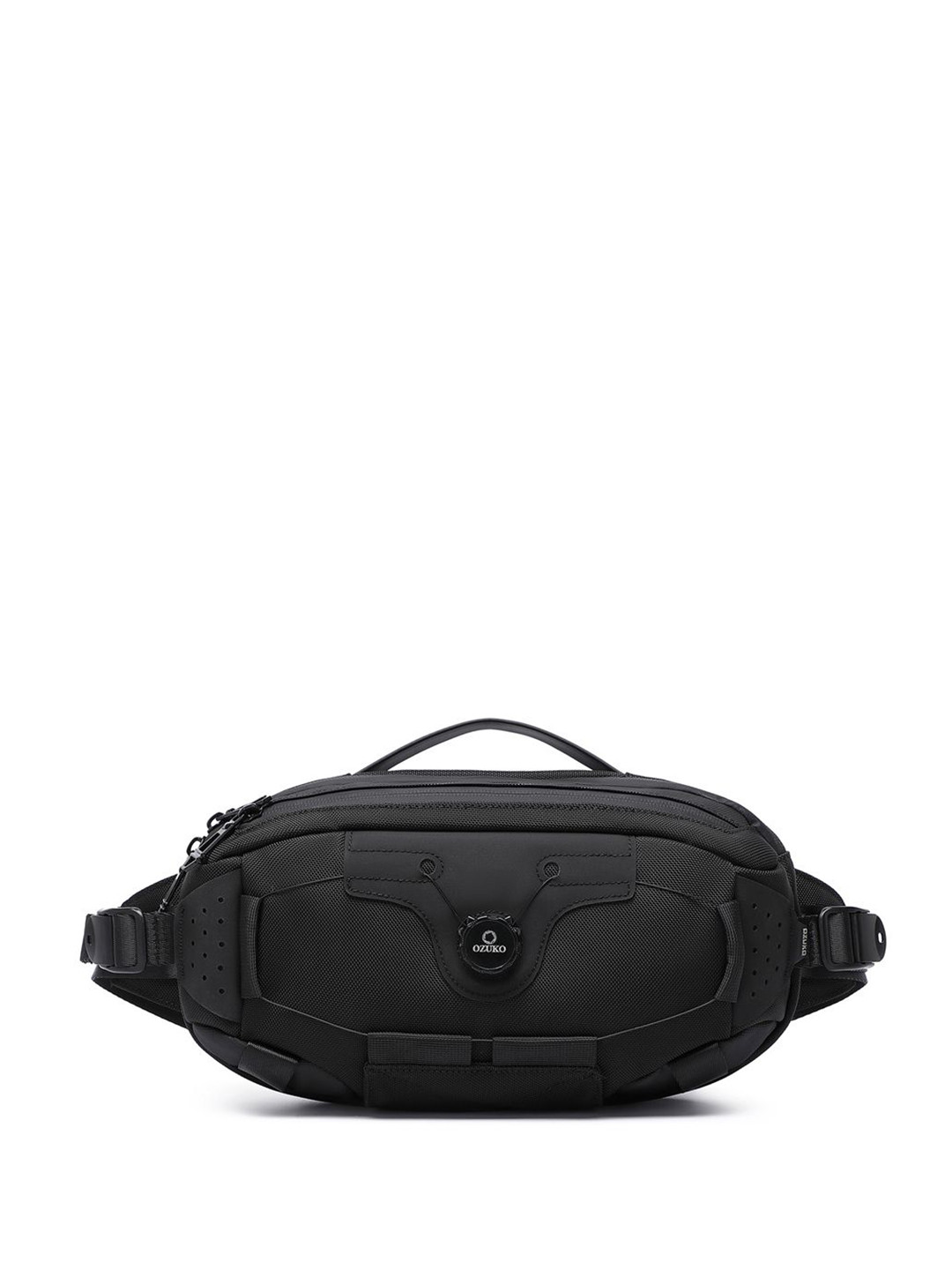 OZUKO FLEXPOUCH Range Black Soft Waist Bag