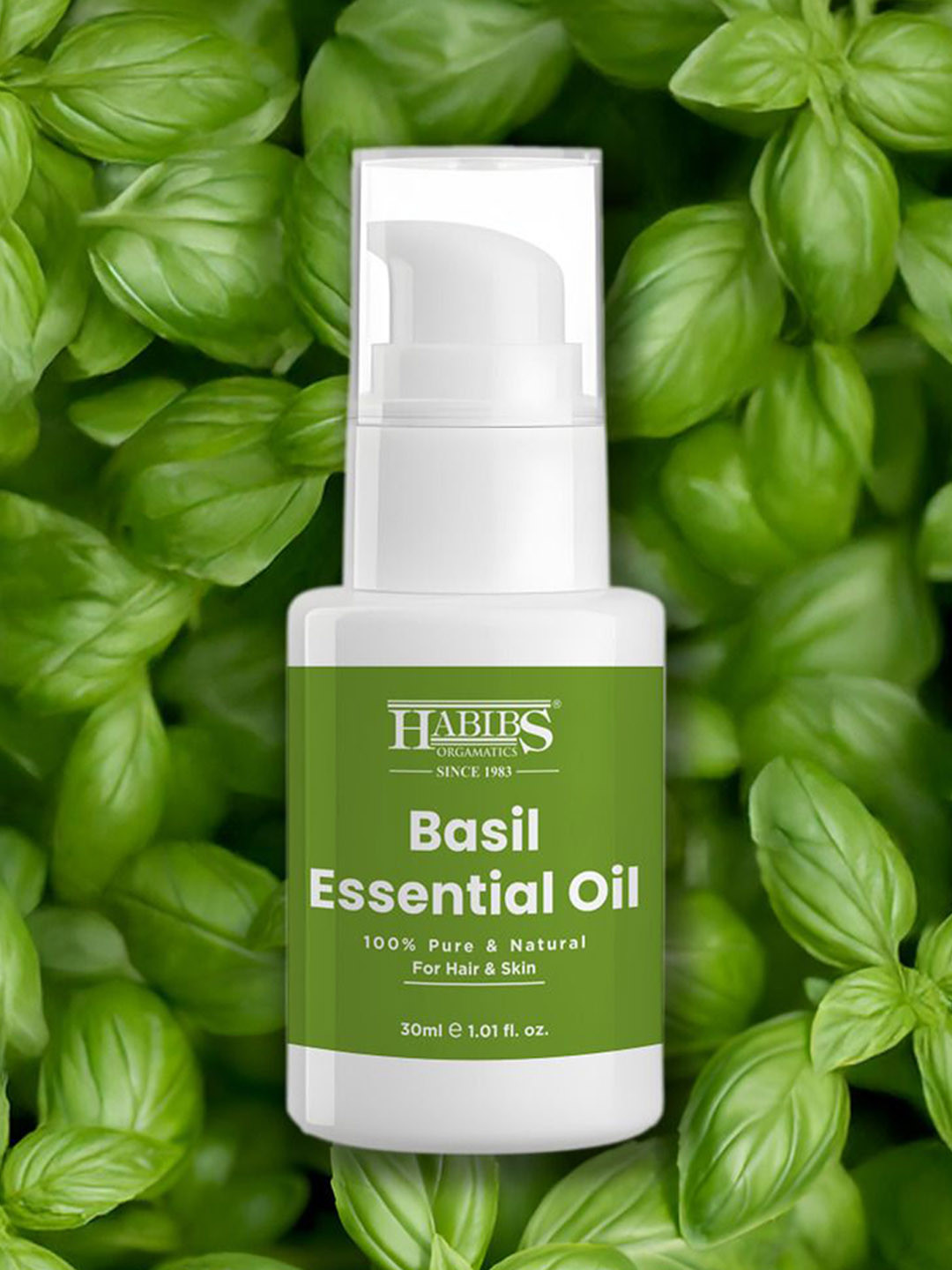 HABIBS Basil Essential Oil - 30 ml