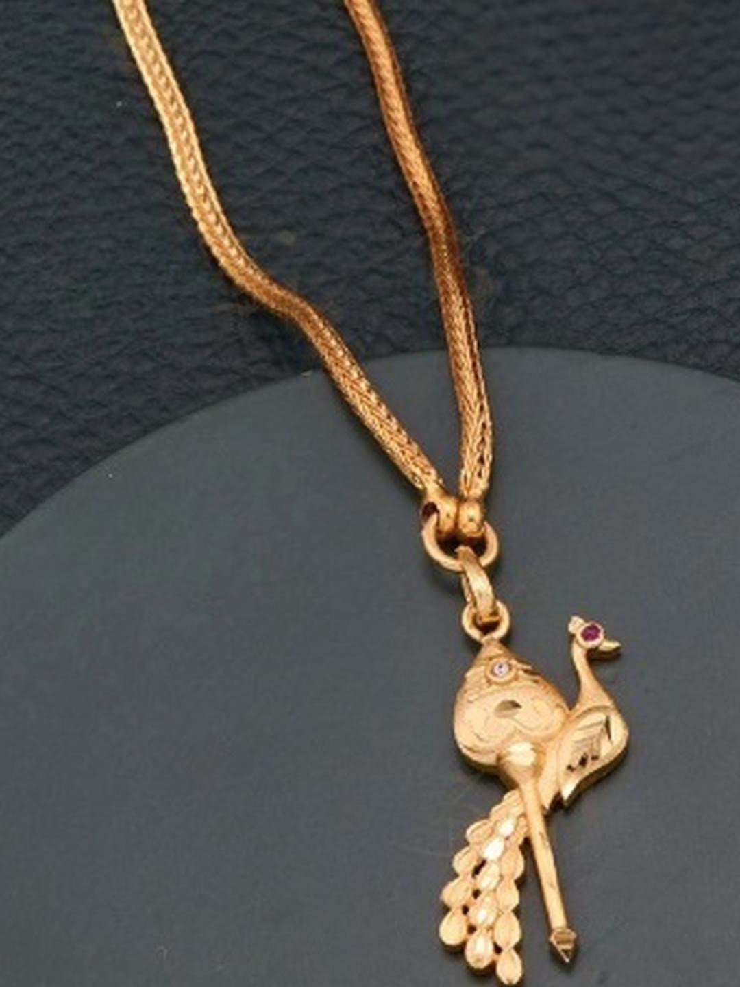 SAT KAIVAL FASHION Brass Gold-Plated Necklace and Chains