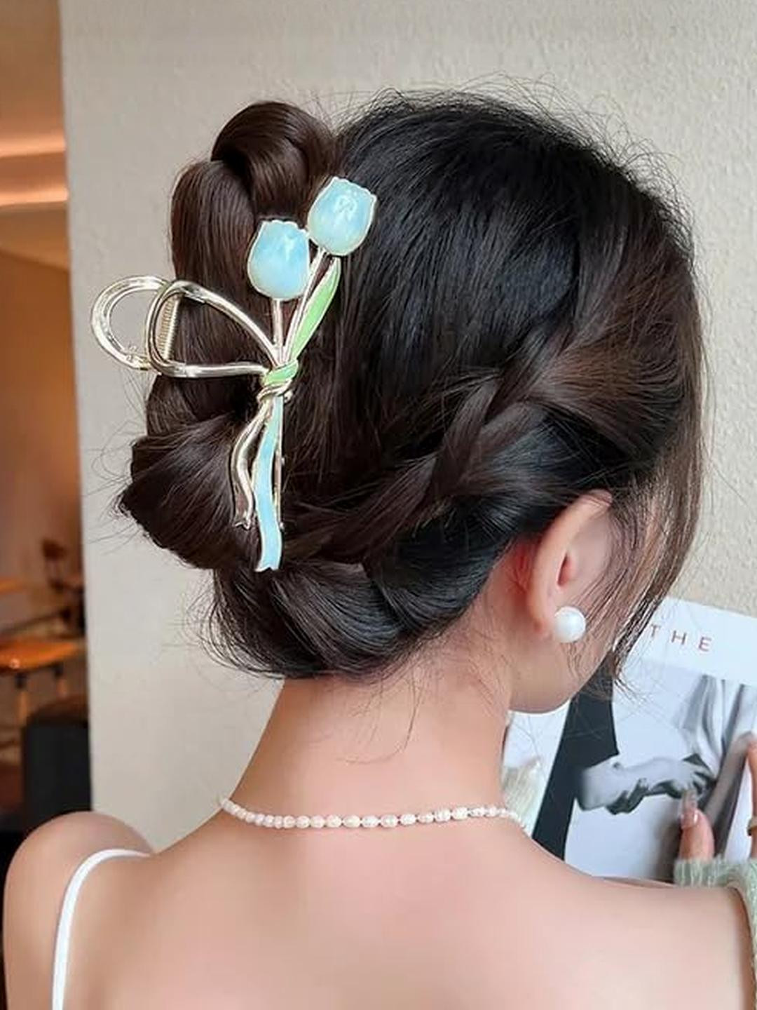 Beauty Flow Women Embellished French Barrette