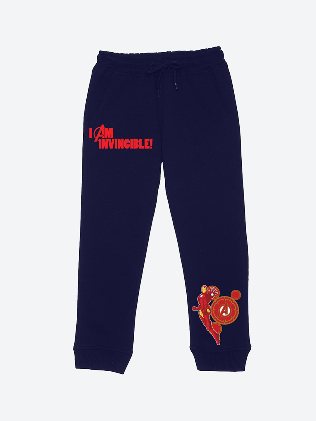 Wear Your Mind Boys Avengers Printed Full Length  Joggers