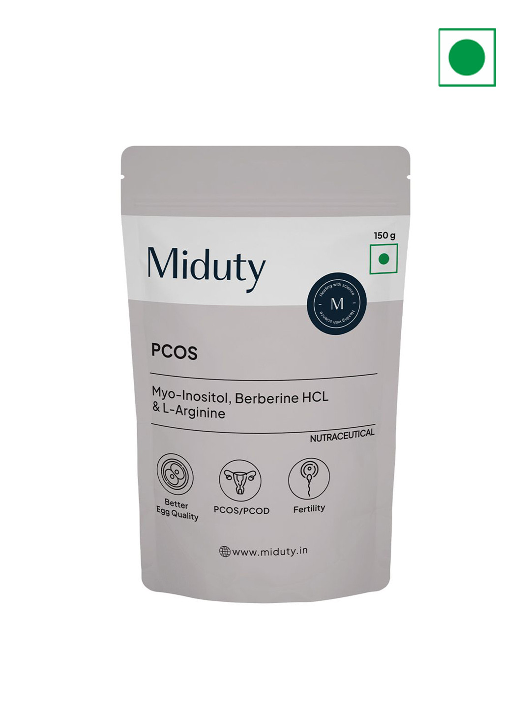 MIDUTY PCOS -Hormonal Support Powder - 150 g