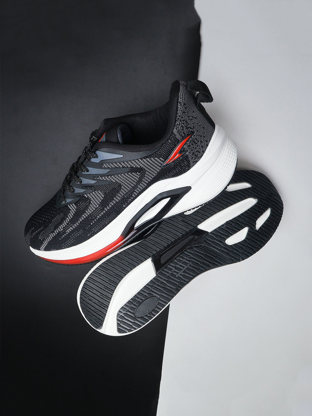 ASIAN Powerplay-31 Men High-Top Running Lace-Ups Non-Marking Sports Shoes