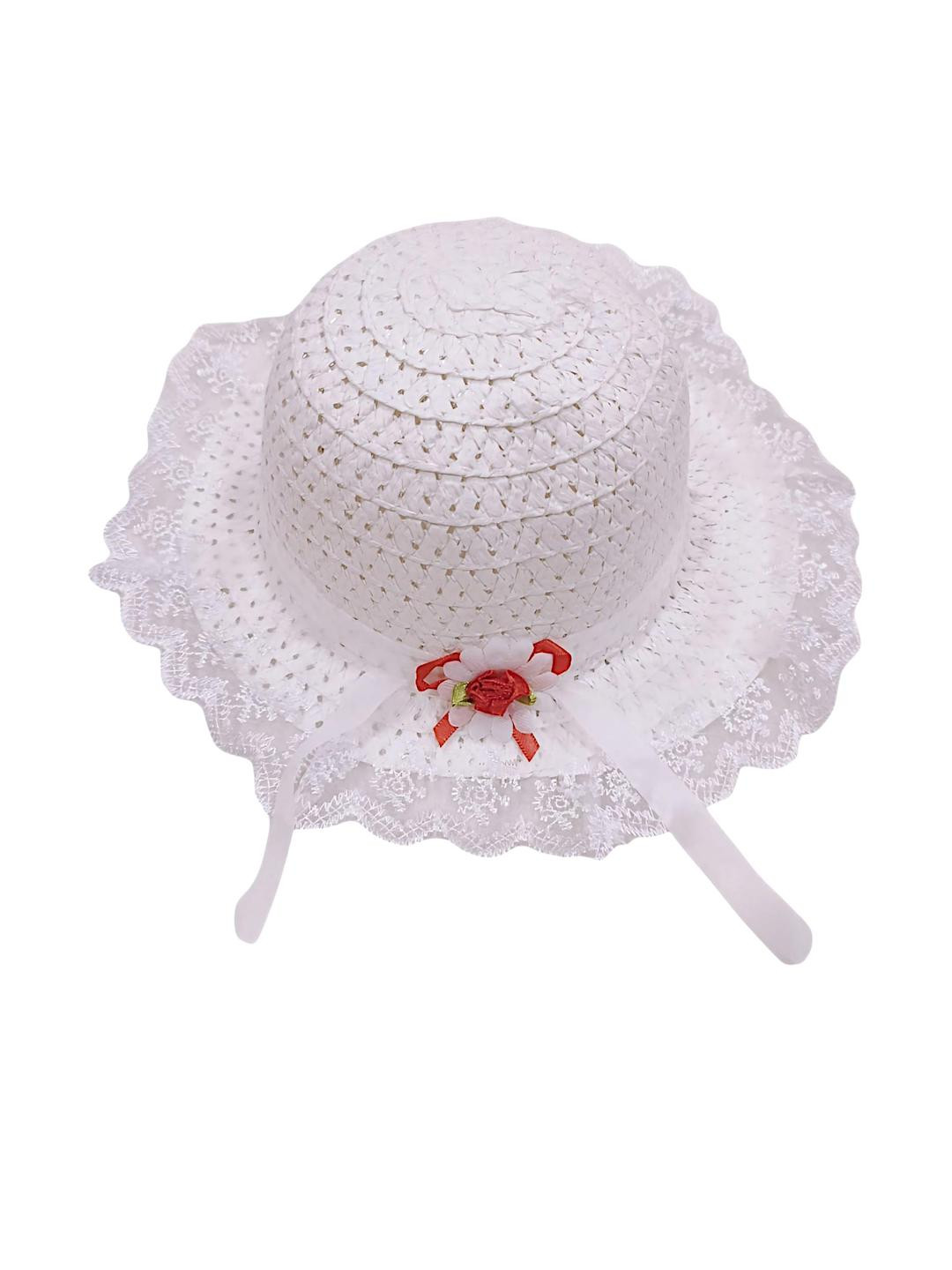 Trubliz Kids-Girls Cream Hat