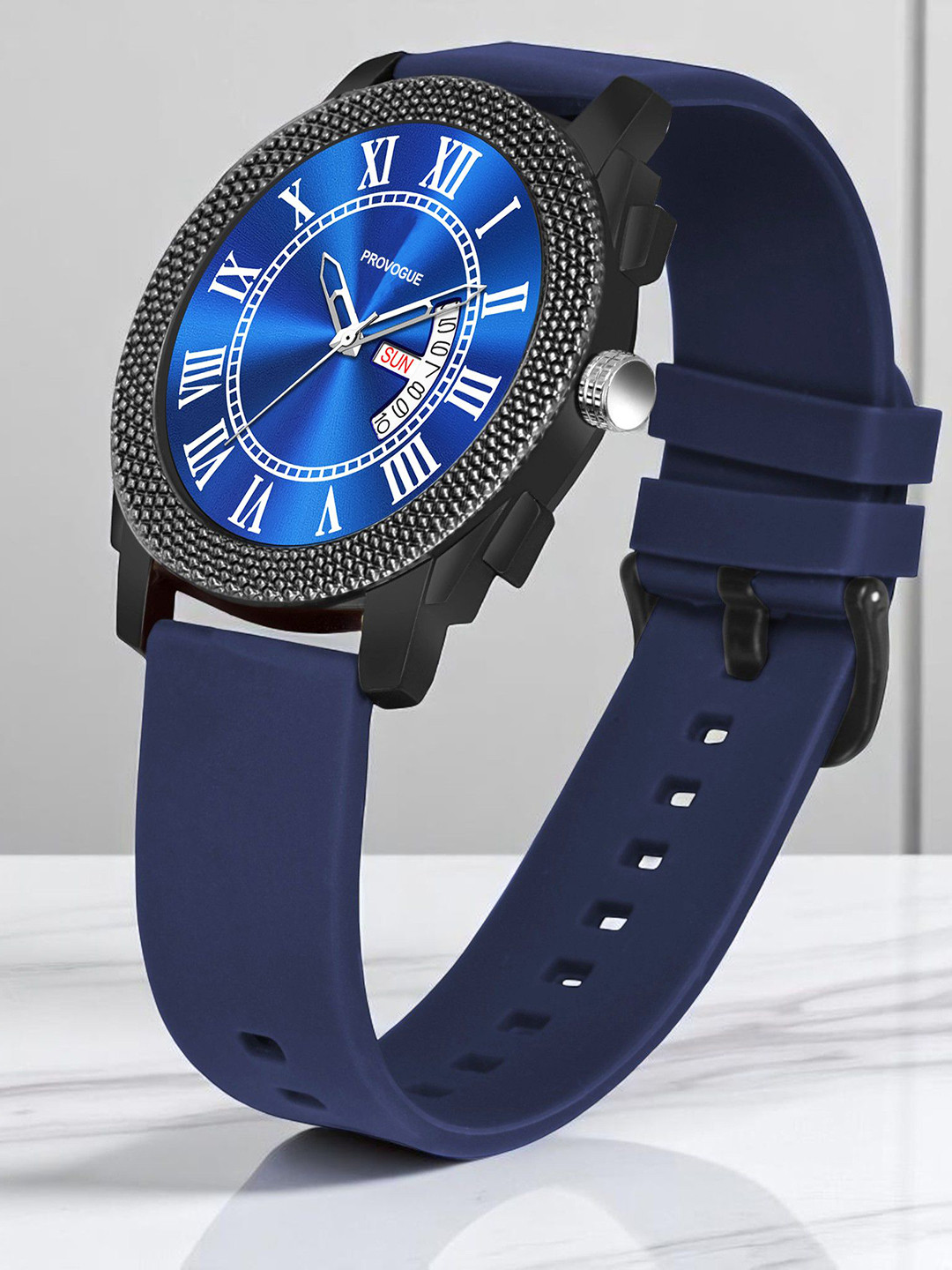 Provogue Men Brass Dial & Straps Analogue Watch PR-4093R