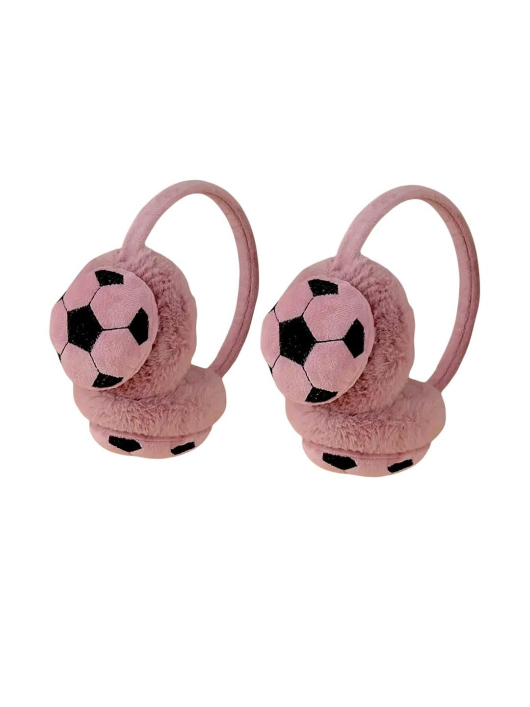 Trubliz Unisex Kids Football Shaped Wool Mufflers