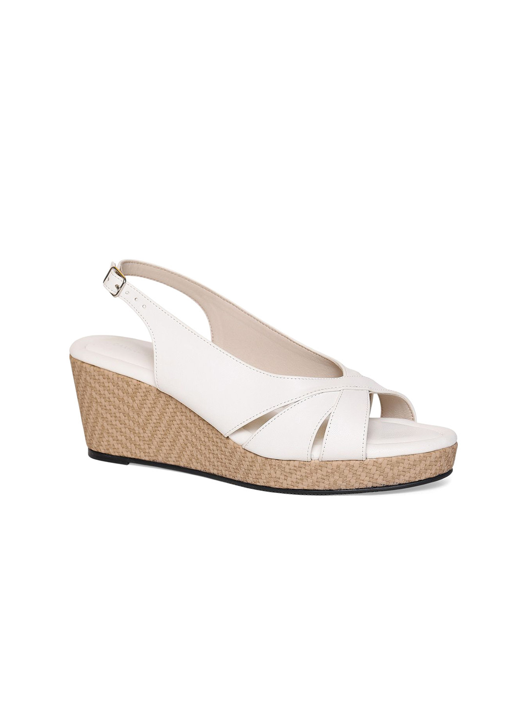 CAMLEE COMFORT Women Casual Peep Toe Wedge Heel Sandals
