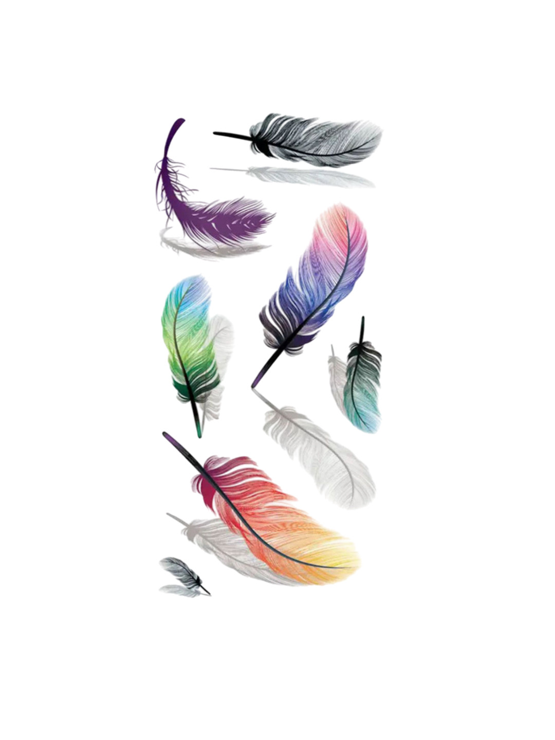 VOORKOMS Matte Finish Realistic Semi Temporary Waterproof Body Tattoo