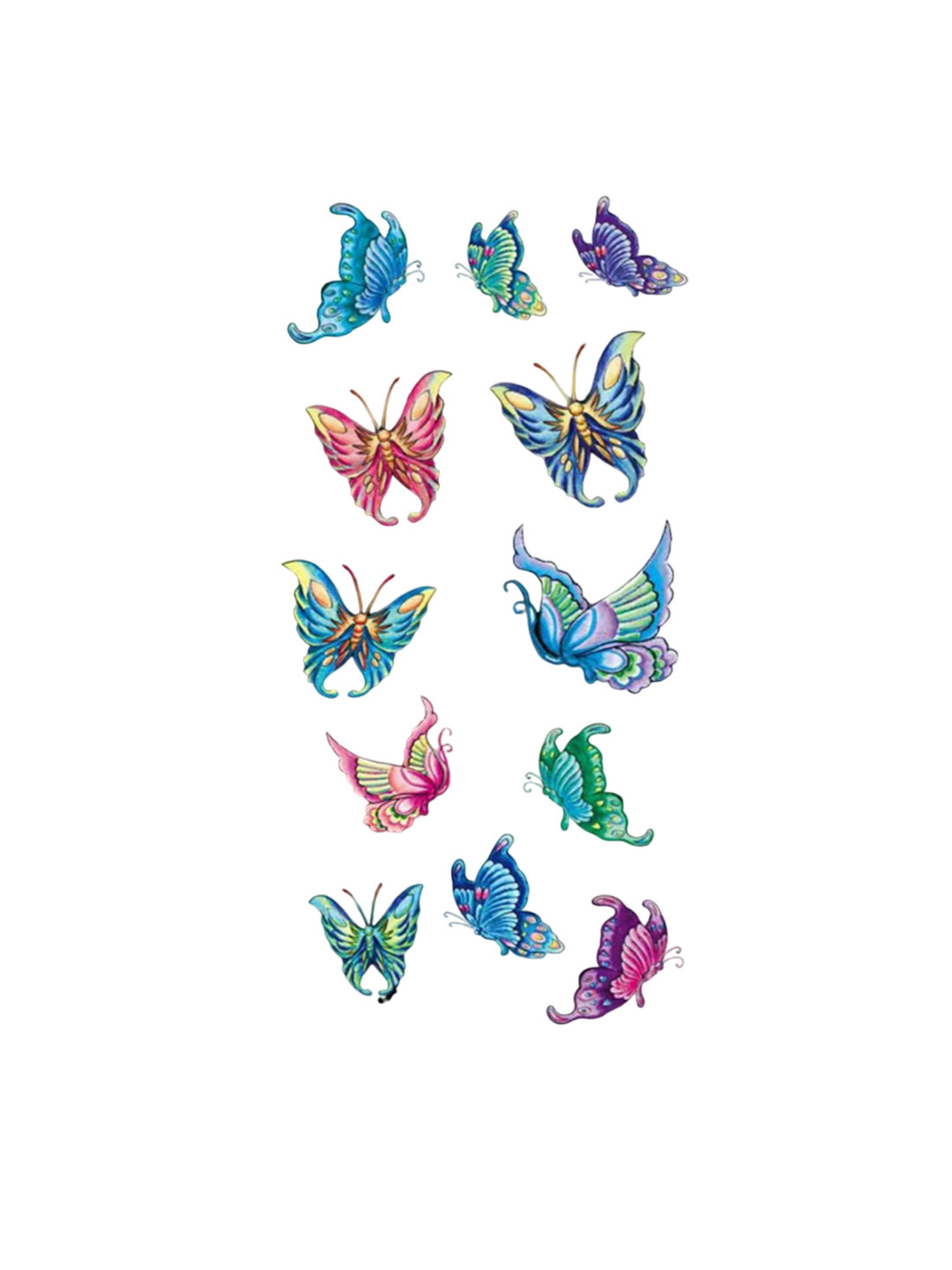 VOORKOMS Matte Finish Realistic Semi Temporary Waterproof Body Tattoo