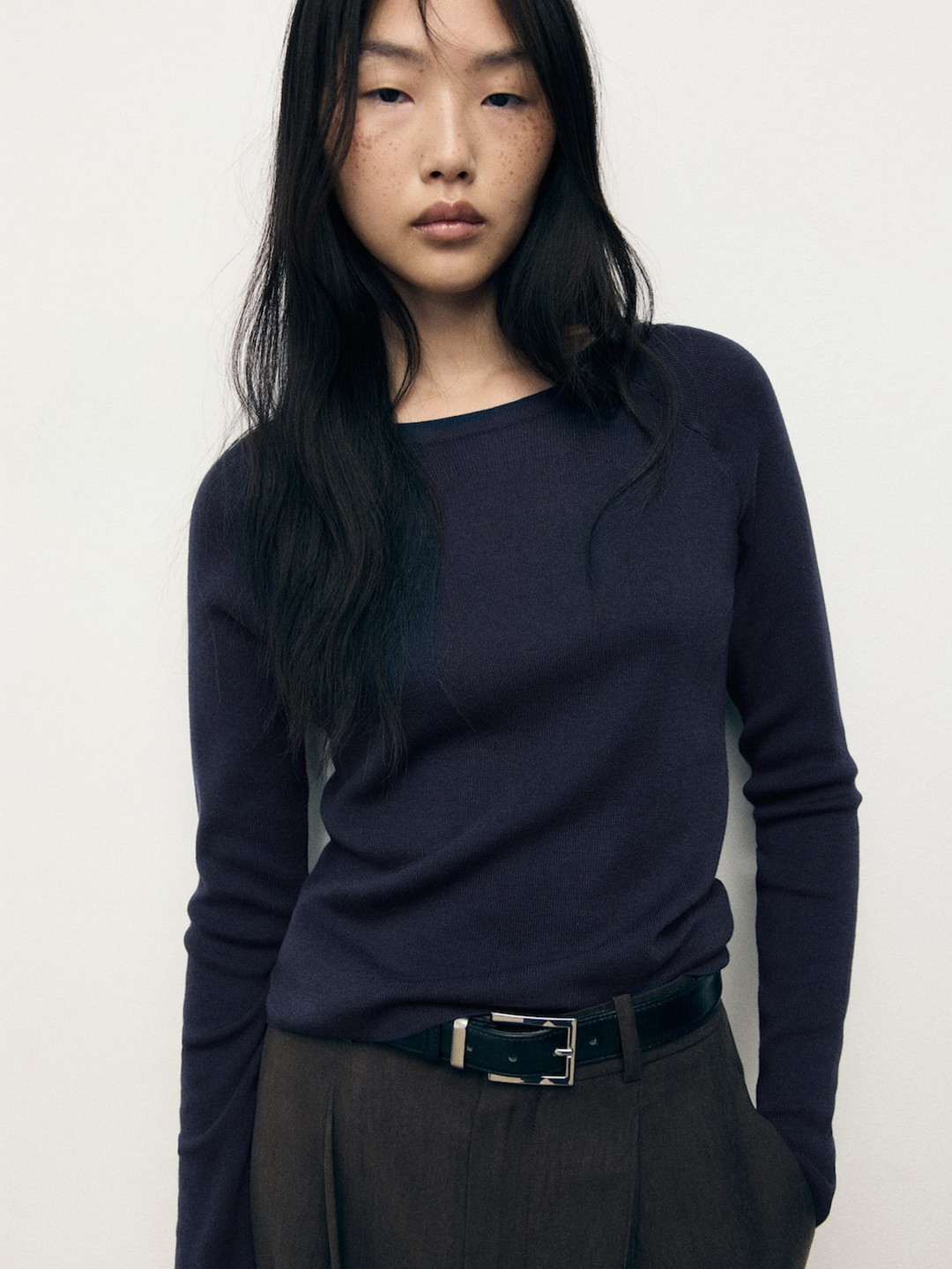 MANGO Fine Knit Pullover