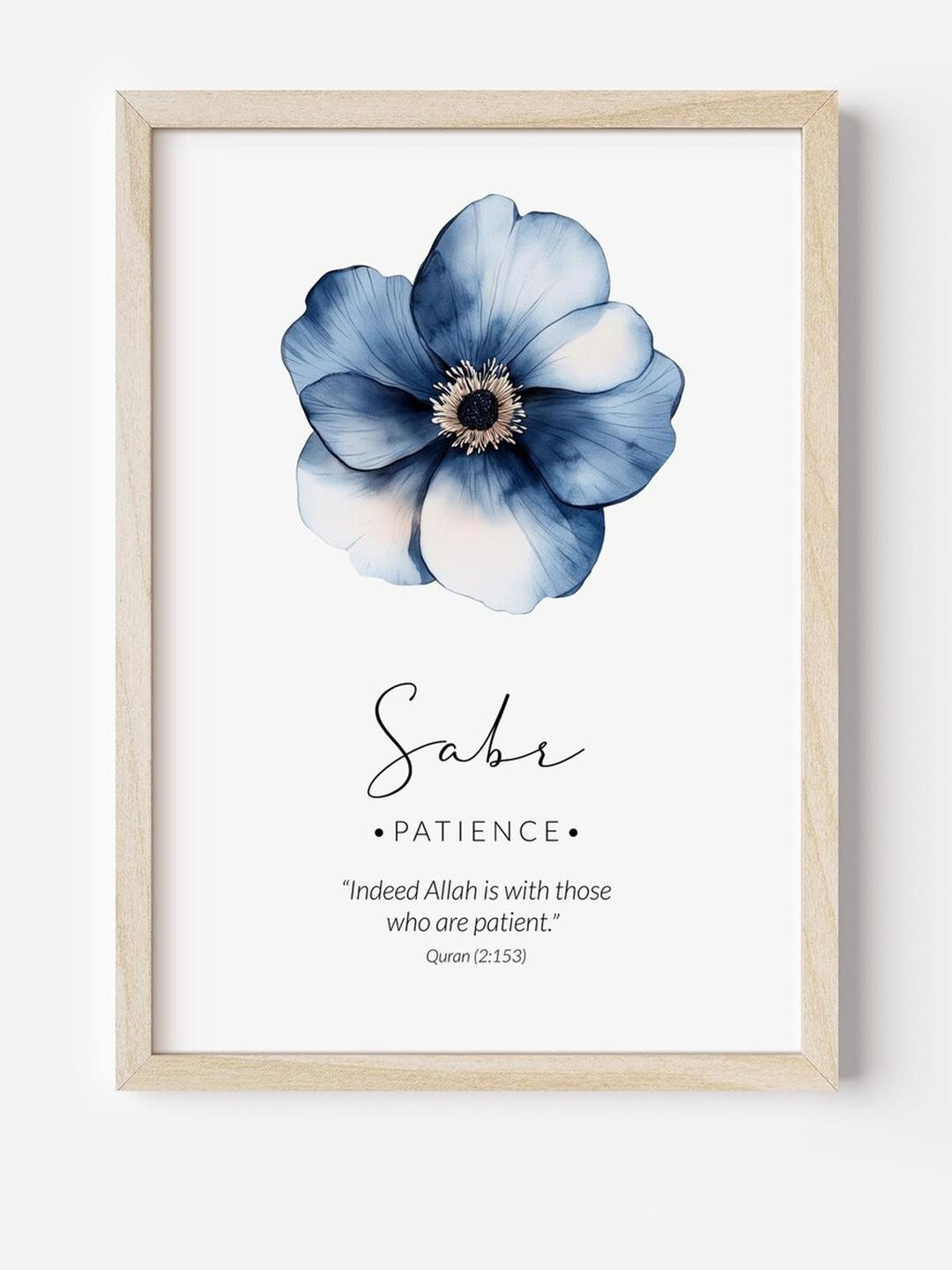 Vibbes Beige Single Piece Wood Religious Wall Paintings