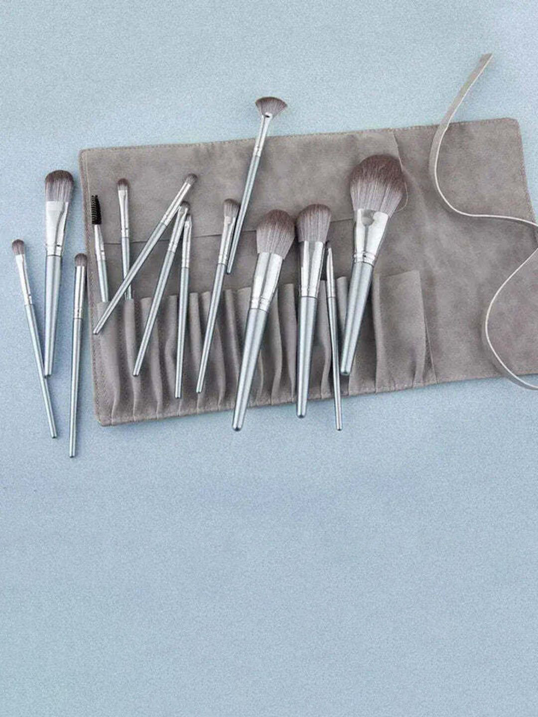 ROSLET Set Of 14 Premium Cosmetic Brush Set With Kit