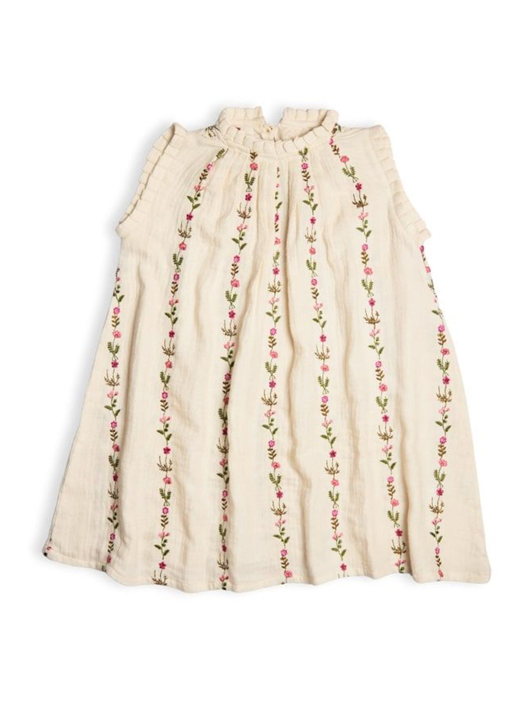 Koala Kidz  Girls Embroidered A-Line Dress