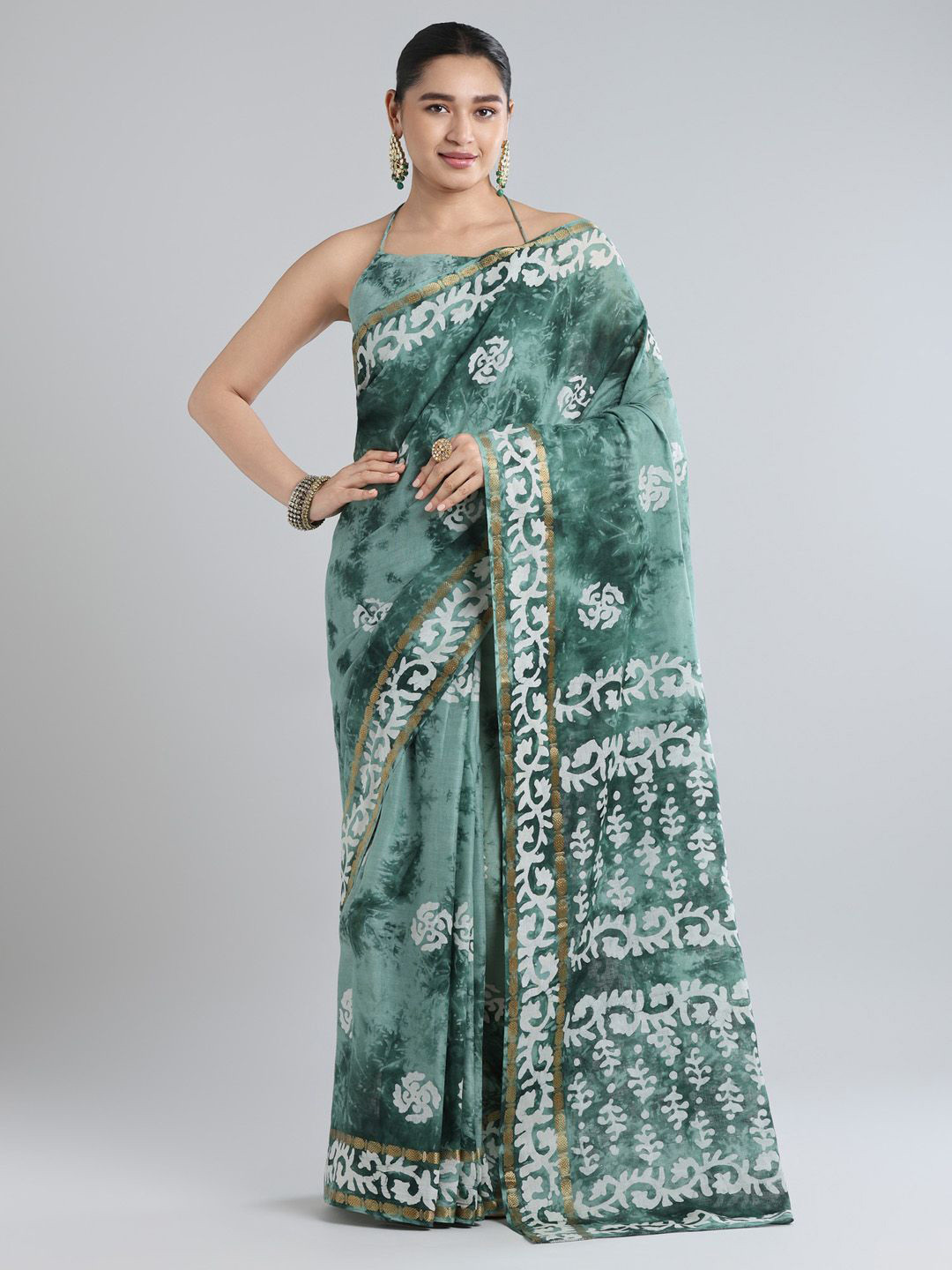 all about you Batik Printed Saree