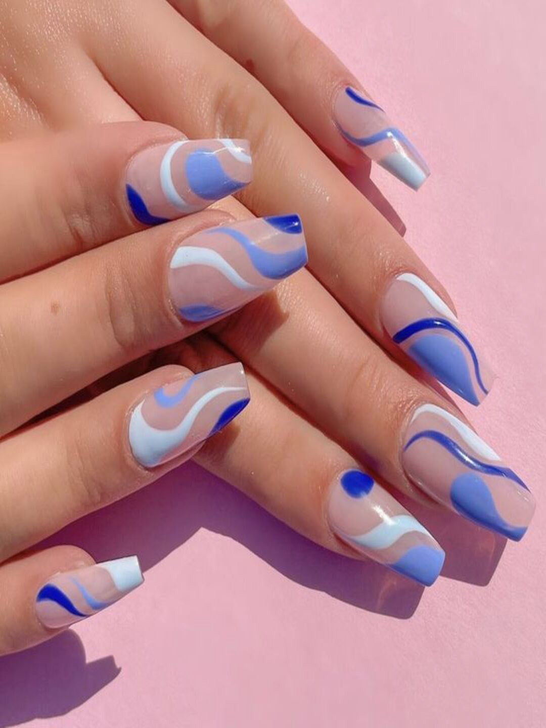 Kloss Beauty Set Of 6 Press On Artificial Nails