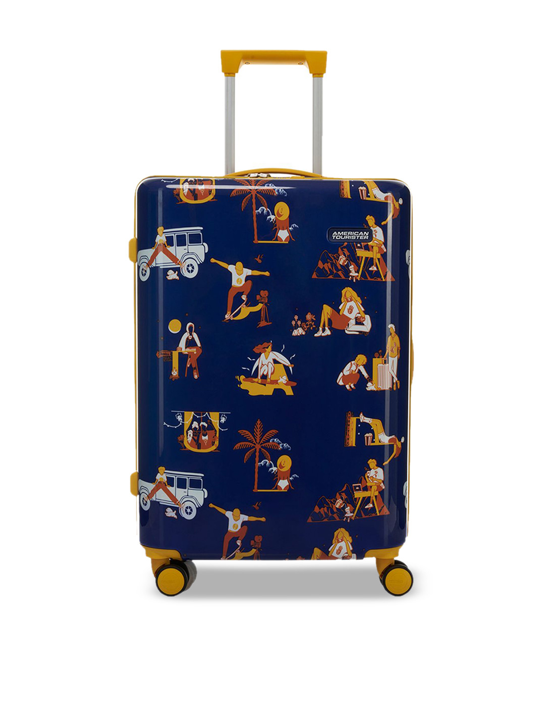 AMERICAN TOURISTER Unisex Lc Masaba Hard-Sided Medium Trolley Bag