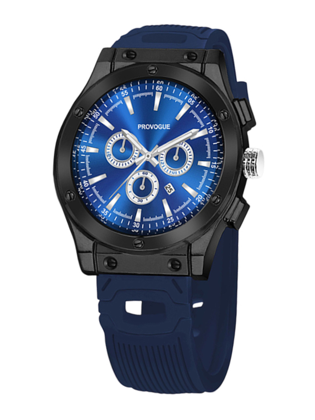 Provogue Men Brass Dial & Straps Analogue Watch PR-4097R