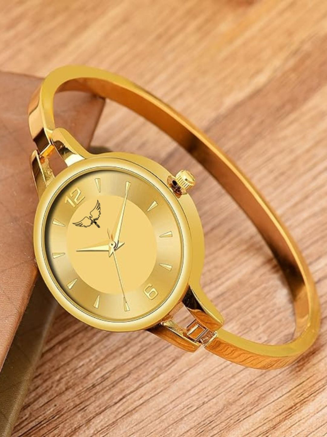 WHITE BIRD Women Analogue Watch WB RB Gold