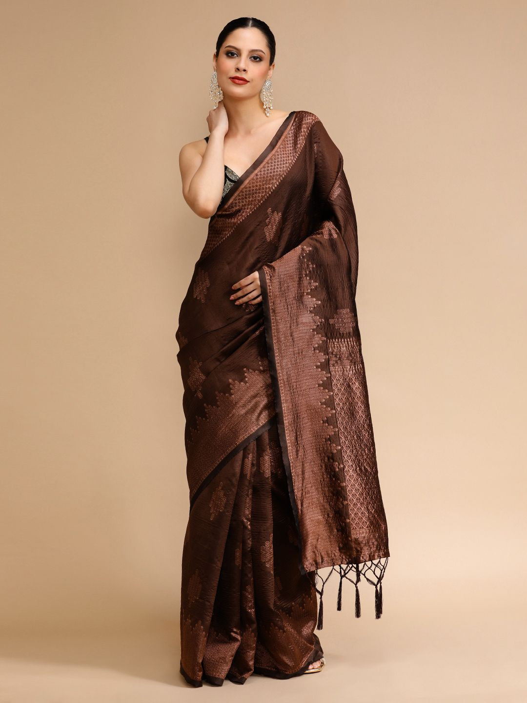 MAHALASA Ethnic Motifs Banarasi Saree