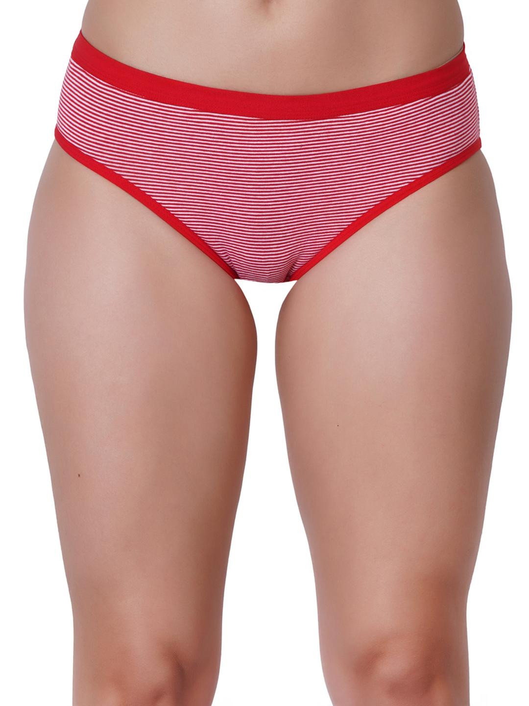 STYLE ACCORD Women Striped Mid Rise Hipster Brief