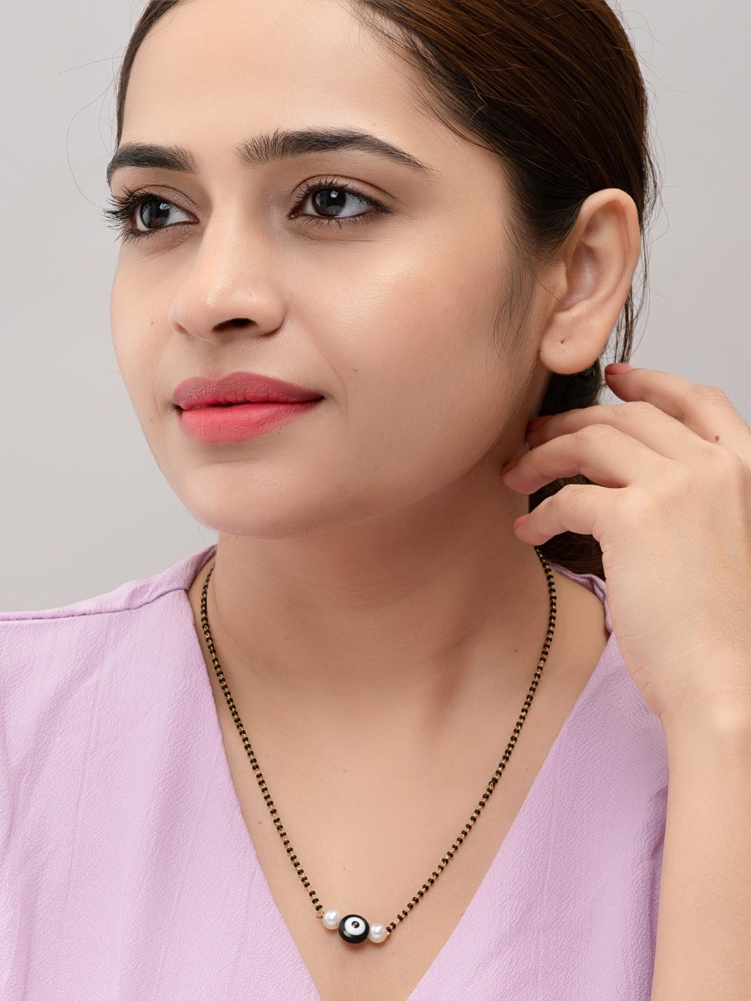 HEEVA CREATION Mangalsutra For Women.