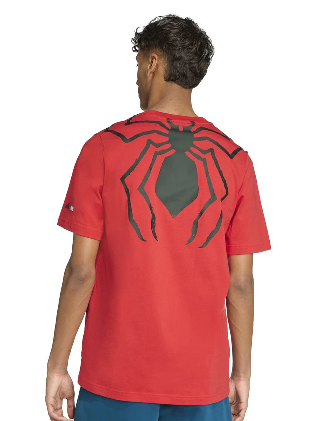 ADIDAS Marvel Spider-Man Printed Pure Cotton T-Shirt
