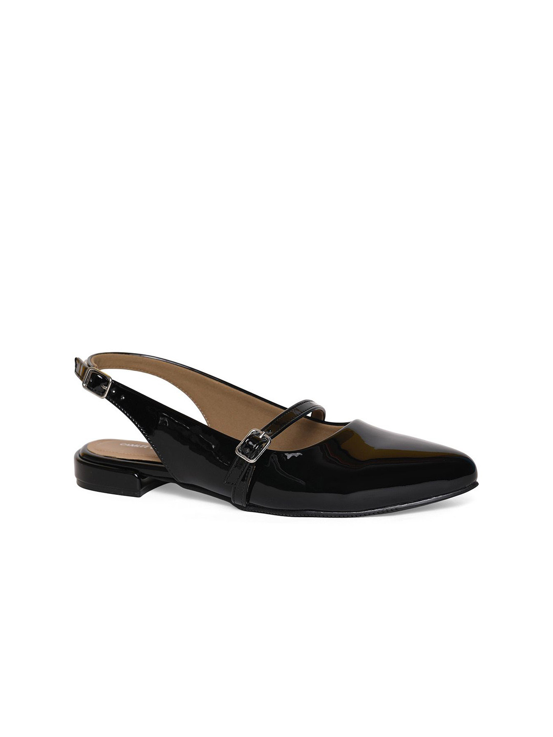 CAMLEE COMFORT Women PU Pointed Toe Mary Janes