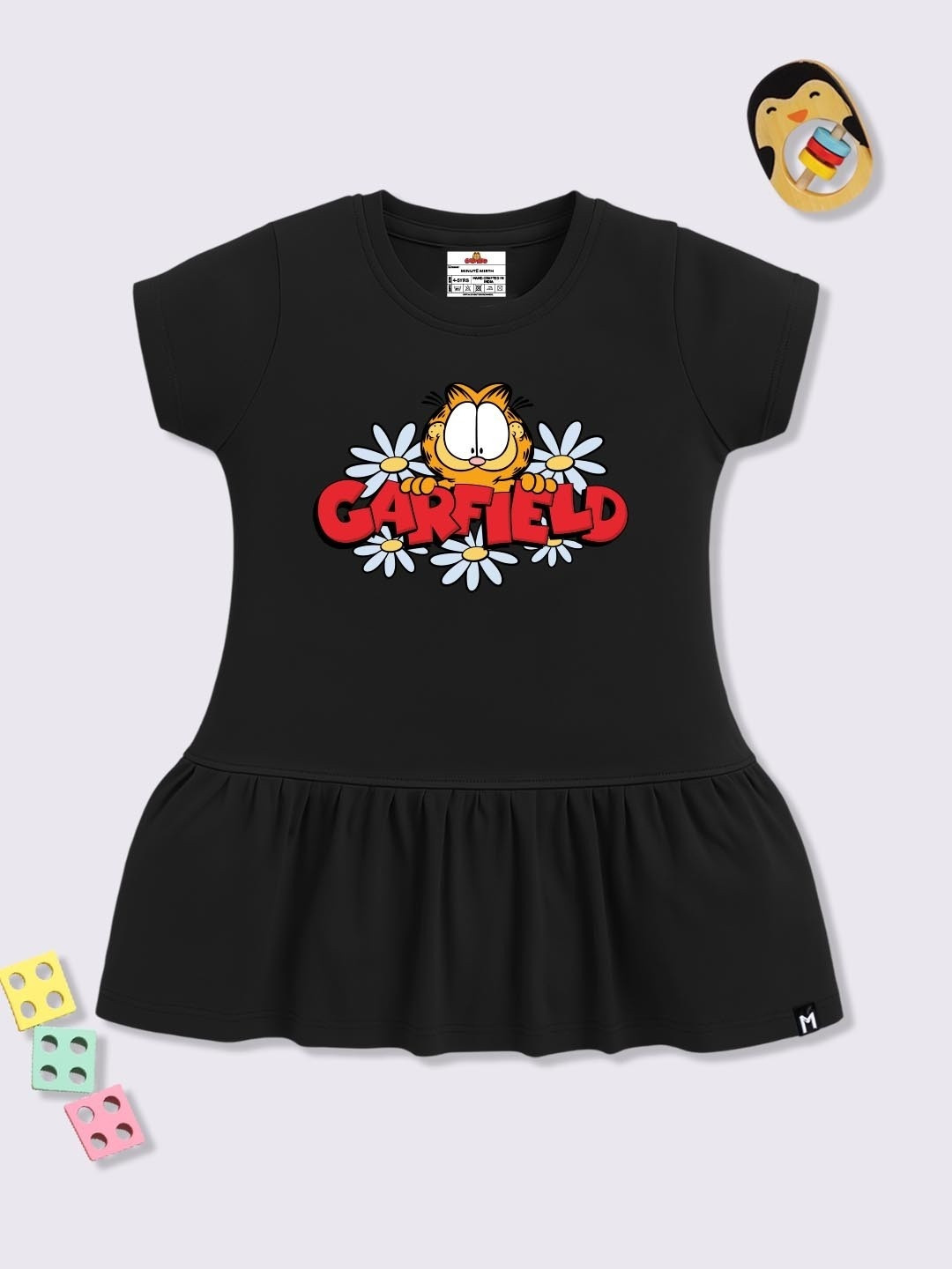 YK X Minute Mirth Garfield Printed A-Line Dress