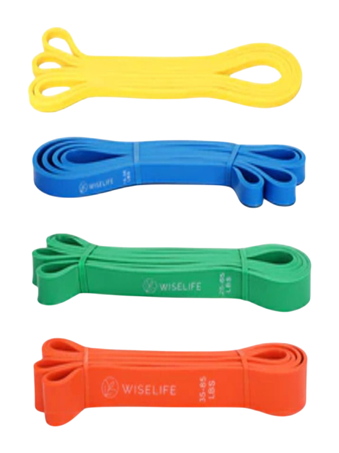 WiseLife 4-Pcs Anti-Slip Resistance Loop Bands