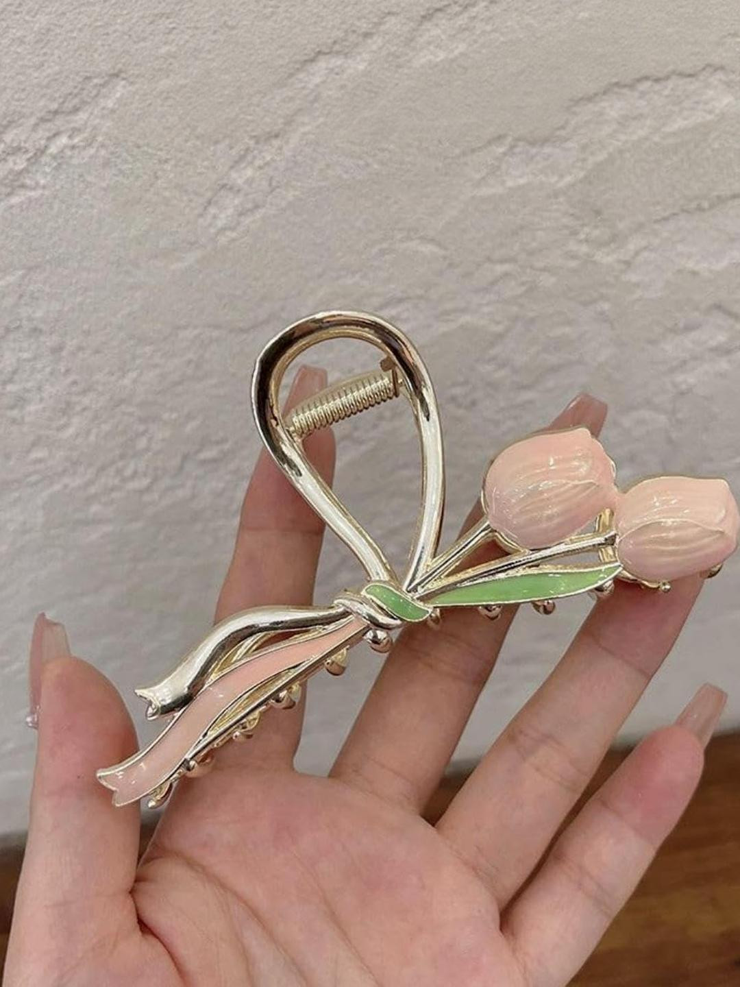 Beauty Flow Women Embellished French Barrette