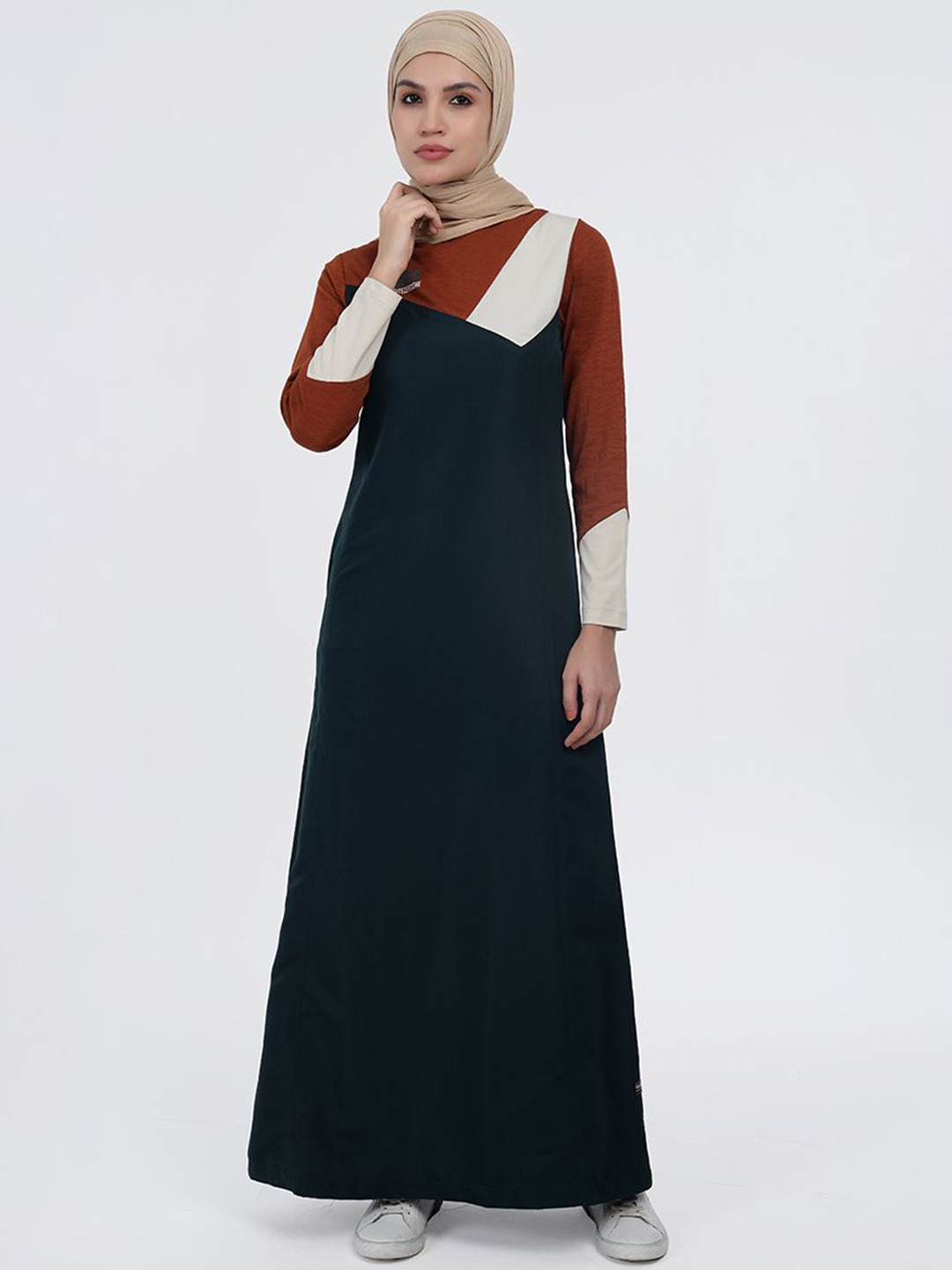 IDH London Amber Touch Colourblcoked Smart Look Jilbab