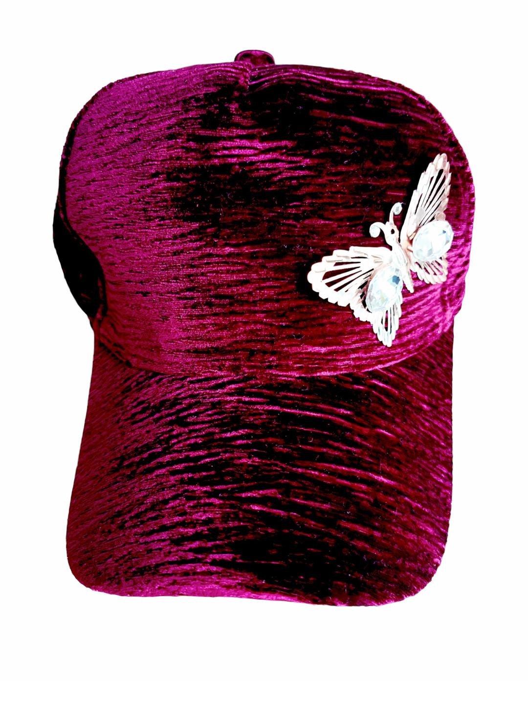 Trubliz Kids-Girls Maroon Hat