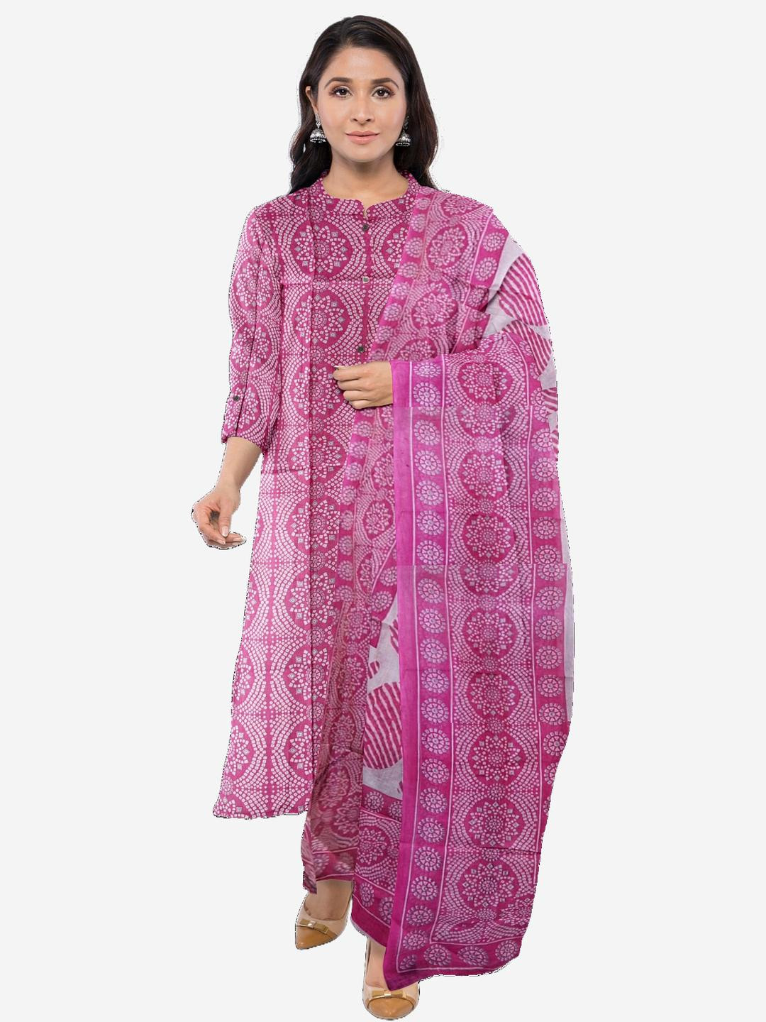ASHMITAS COLLECTION Printed Pure Cotton Unstitched Dress Material