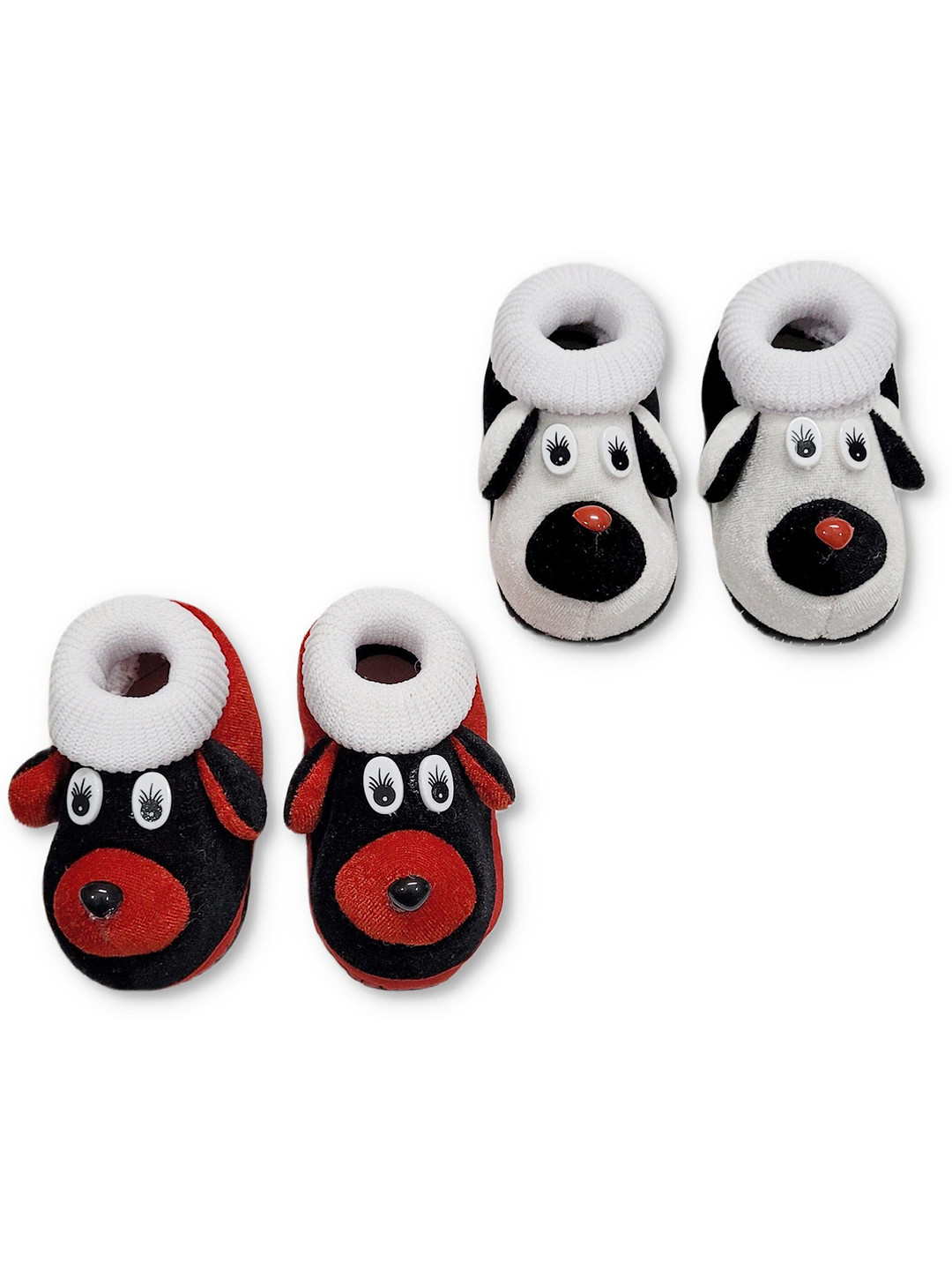TARUN CHILDCARE Kids Pack of 2 Pair Cotton Booties