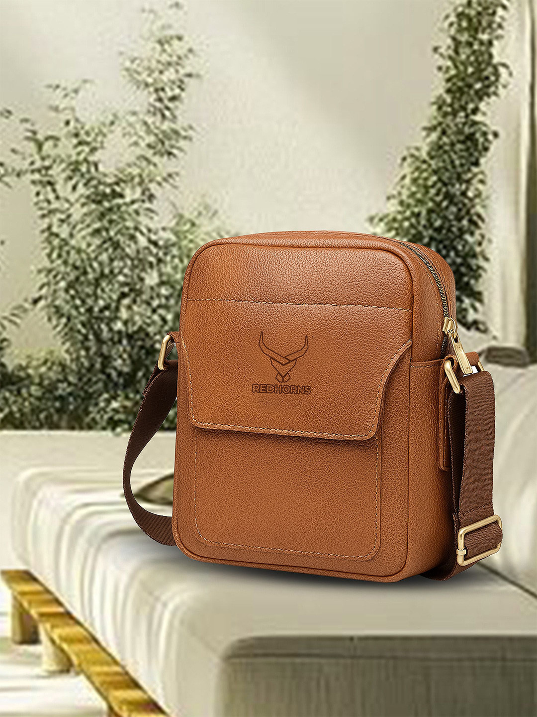 REDHORNS Unisex Messenger Bag