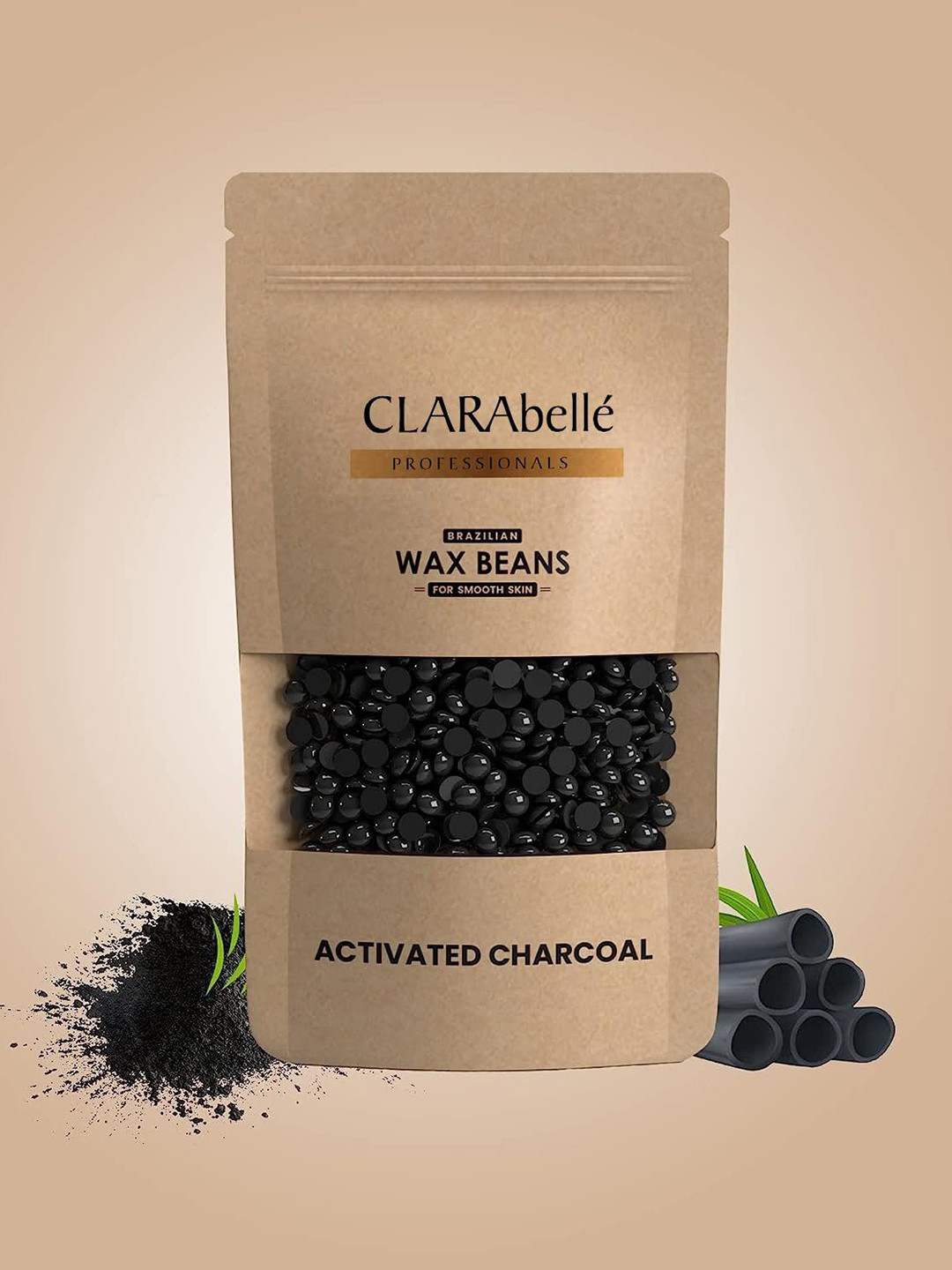 CLARABELLE PROFESSIONALS Hard Wax Beans For Hair Removal - 100 g - Chocolate